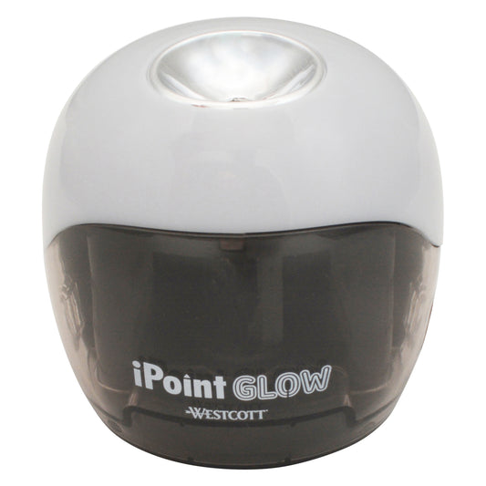 iPoint® Glow Color Changing Battery Pencil Sharpener, Assorted Colors (No Color Choice)