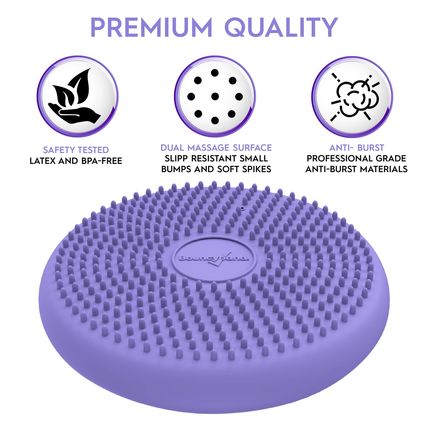 Little Wiggle Seat Sensory Cushion, Purple