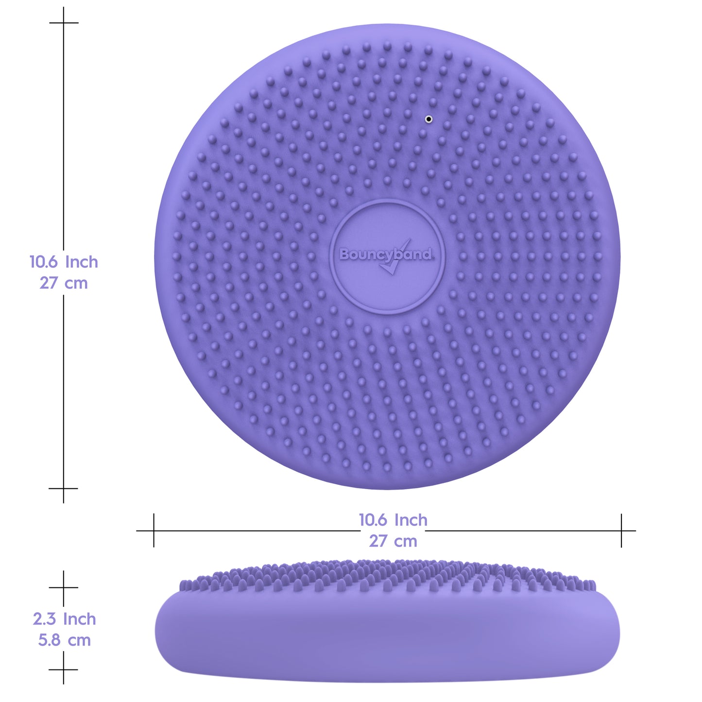 Little Wiggle Seat Sensory Cushion, Purple