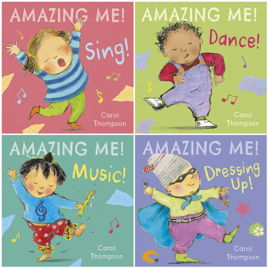 Amazing Me! Board Books Set, Set of 4