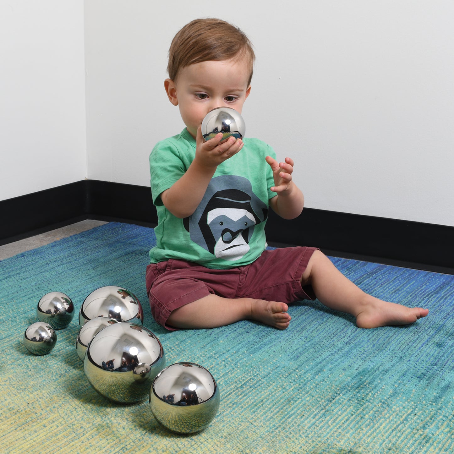 Sensory Reflective Sound Balls - Set of 7