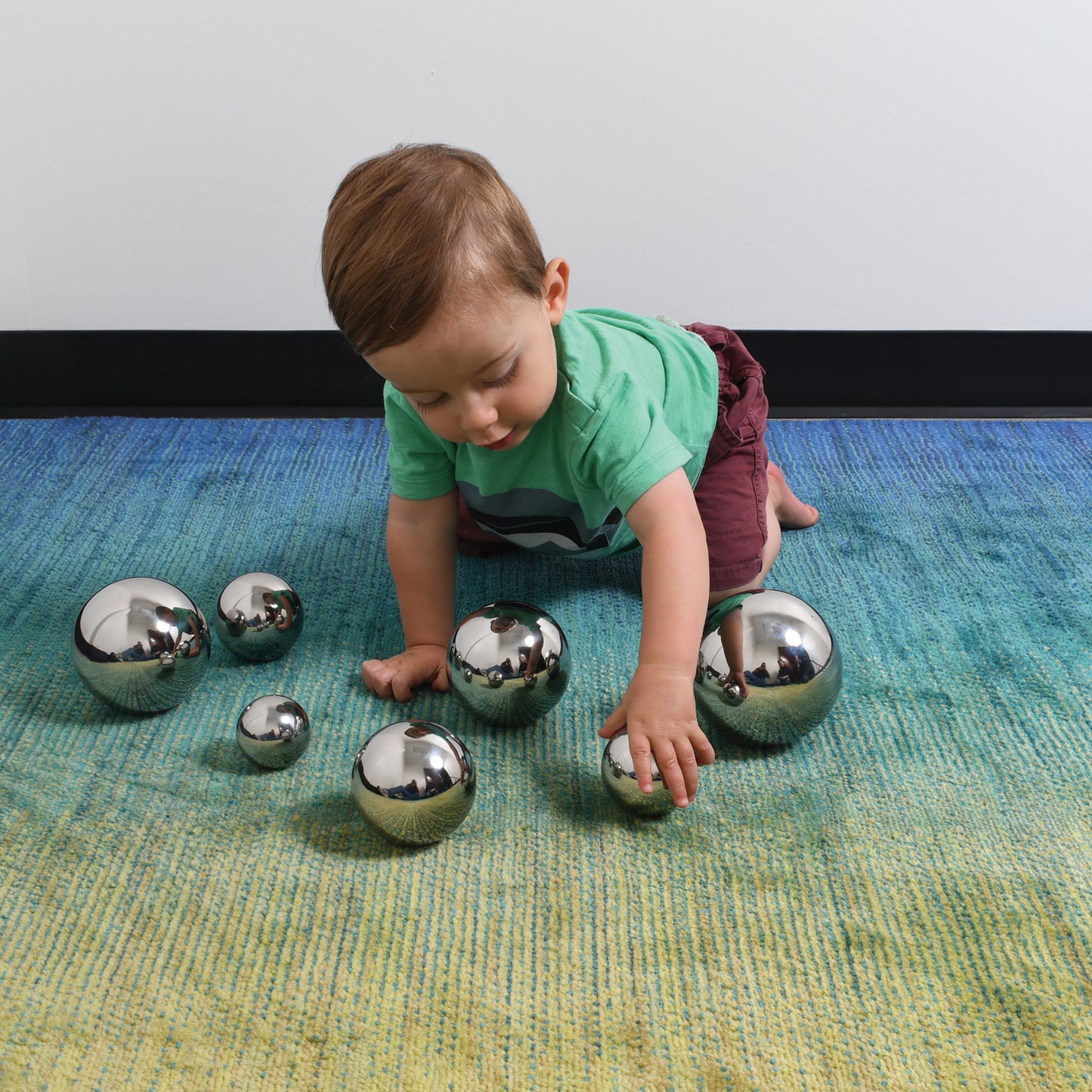 Sensory Reflective Sound Balls - Set of 7