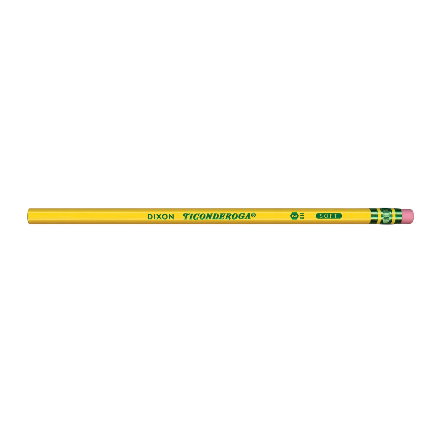 Pencils, #2 Soft, Yellow, Unsharpened, 24 Per Pack, 2 Packs