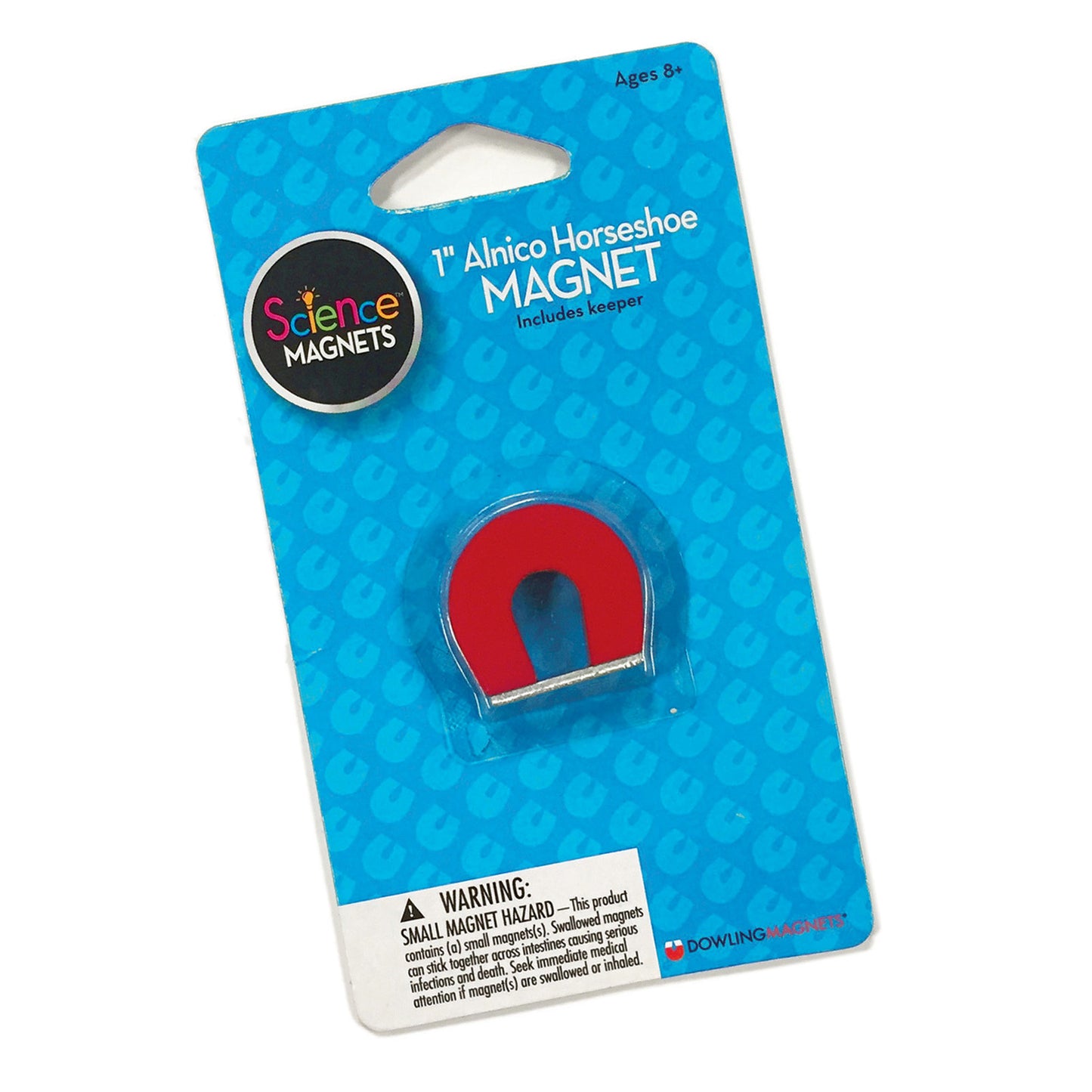 Alnico 1" Horseshoe Magnet, Pack of 6