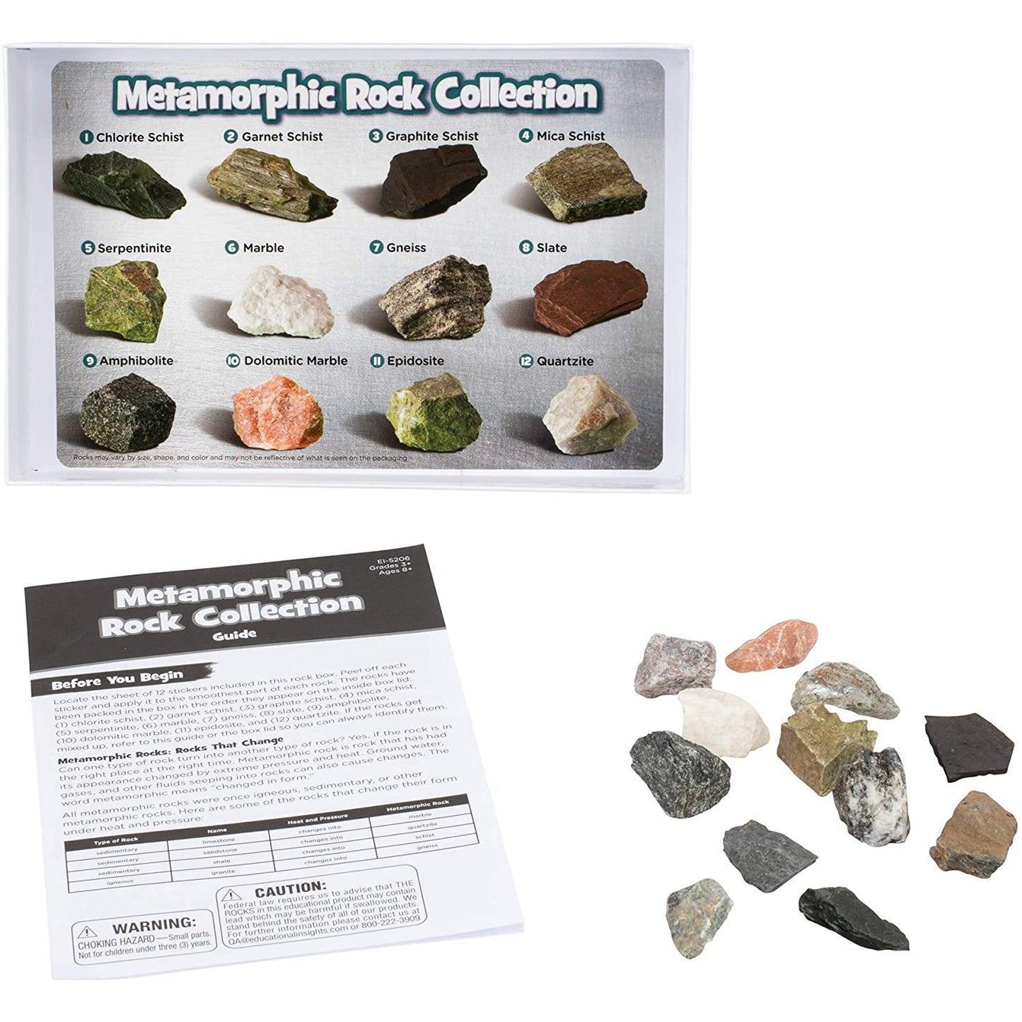 GeoSafari® Complete Rock, Mineral, & Fossil Collections, Set of 57