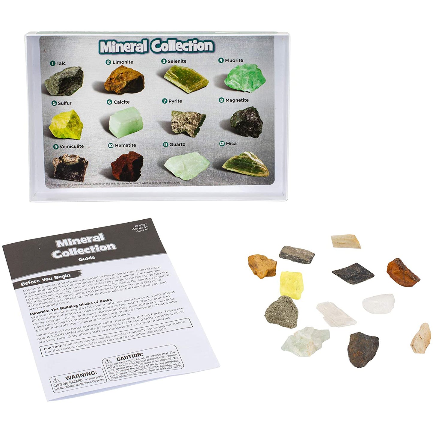 GeoSafari® Complete Rock, Mineral, & Fossil Collections, Set of 57