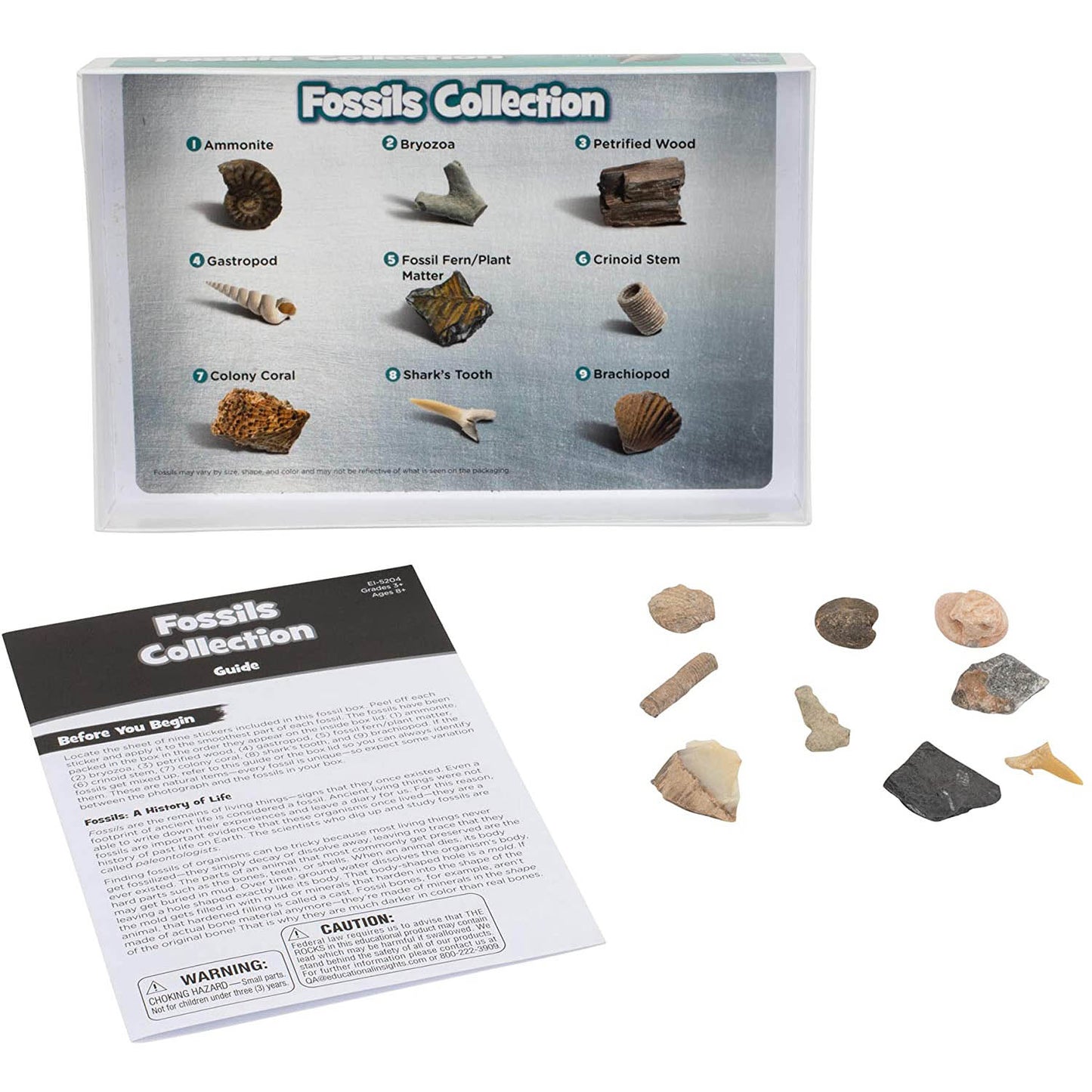 GeoSafari® Complete Rock, Mineral, & Fossil Collections, Set of 57