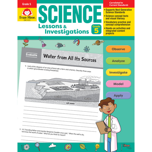 Science Lessons and Investigations, Grade 5