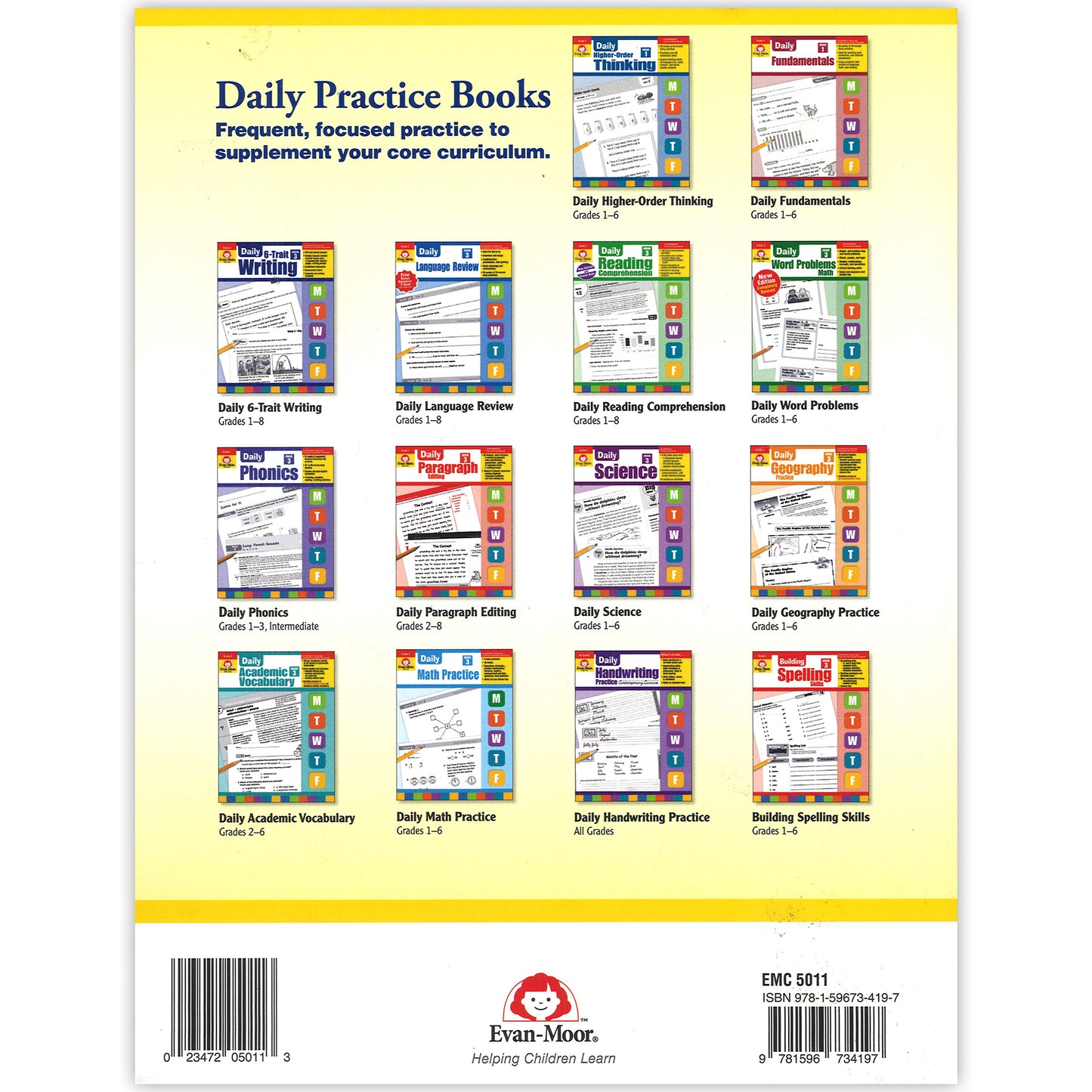 Daily Science Book, Grade 1