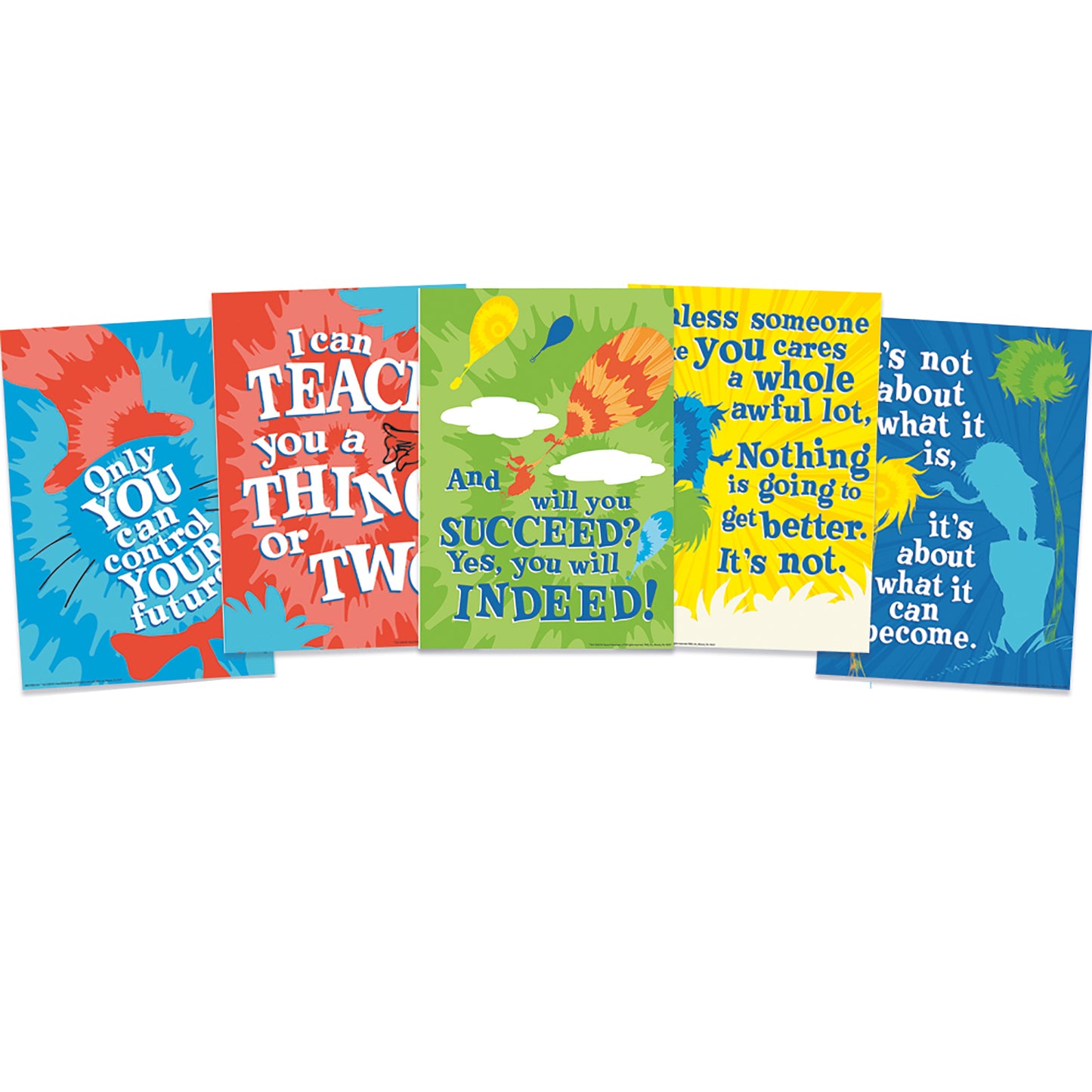 Dr. Seuss™ Tie-Dye Poster Set