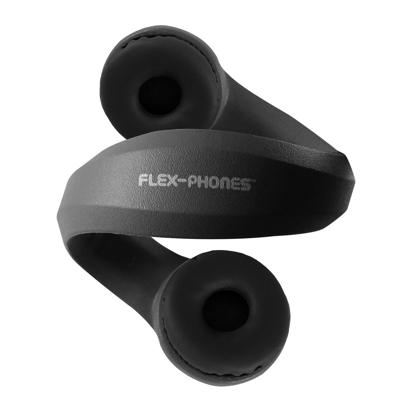 Kids Black Flex-Phone TRRS Headset with Gooseneck Microphone