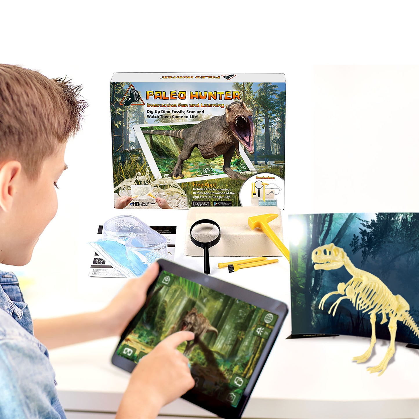 Paleo Hunter™ Dig Kit for STEAM Education - Triceratops Rex