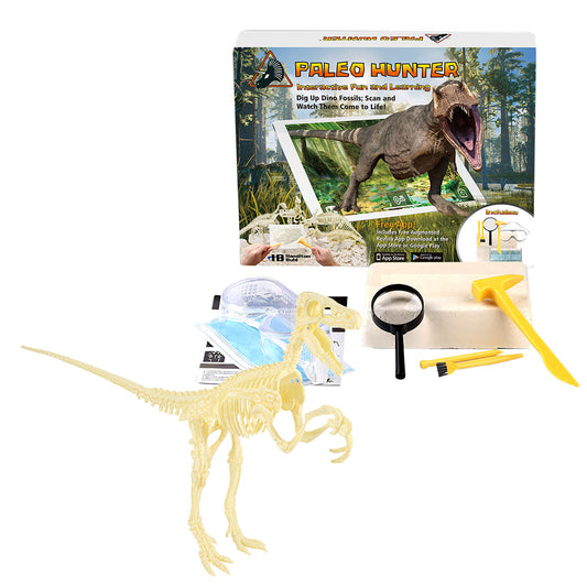 Paleo Hunter™ Dig Kit for STEAM Education - Velociraptor Rex