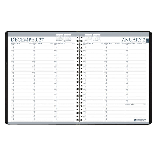 Professional Weekly Planner, 24 Months, January-December