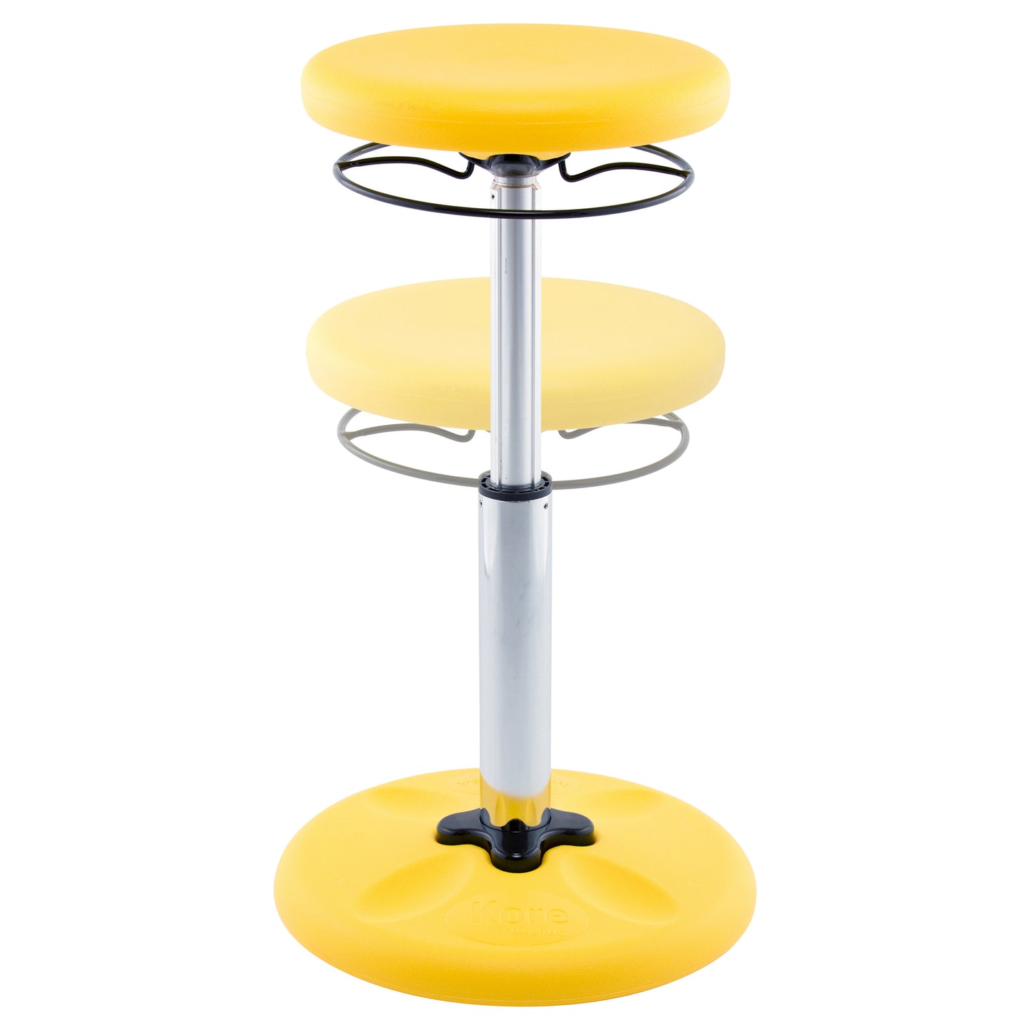 Kids Adjustable Tall Wobble Chair 16.5-24" Yellow