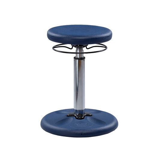 Kids Adjustable Tall Wobble Chair 16.5-24" Dark Blue