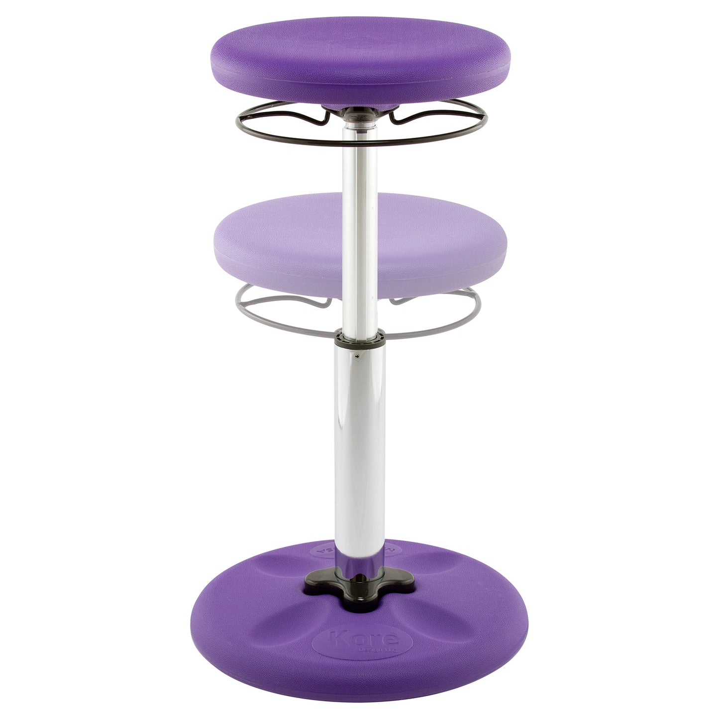 Kids Adjustable Tall Wobble Chair 16.5-24" Purple