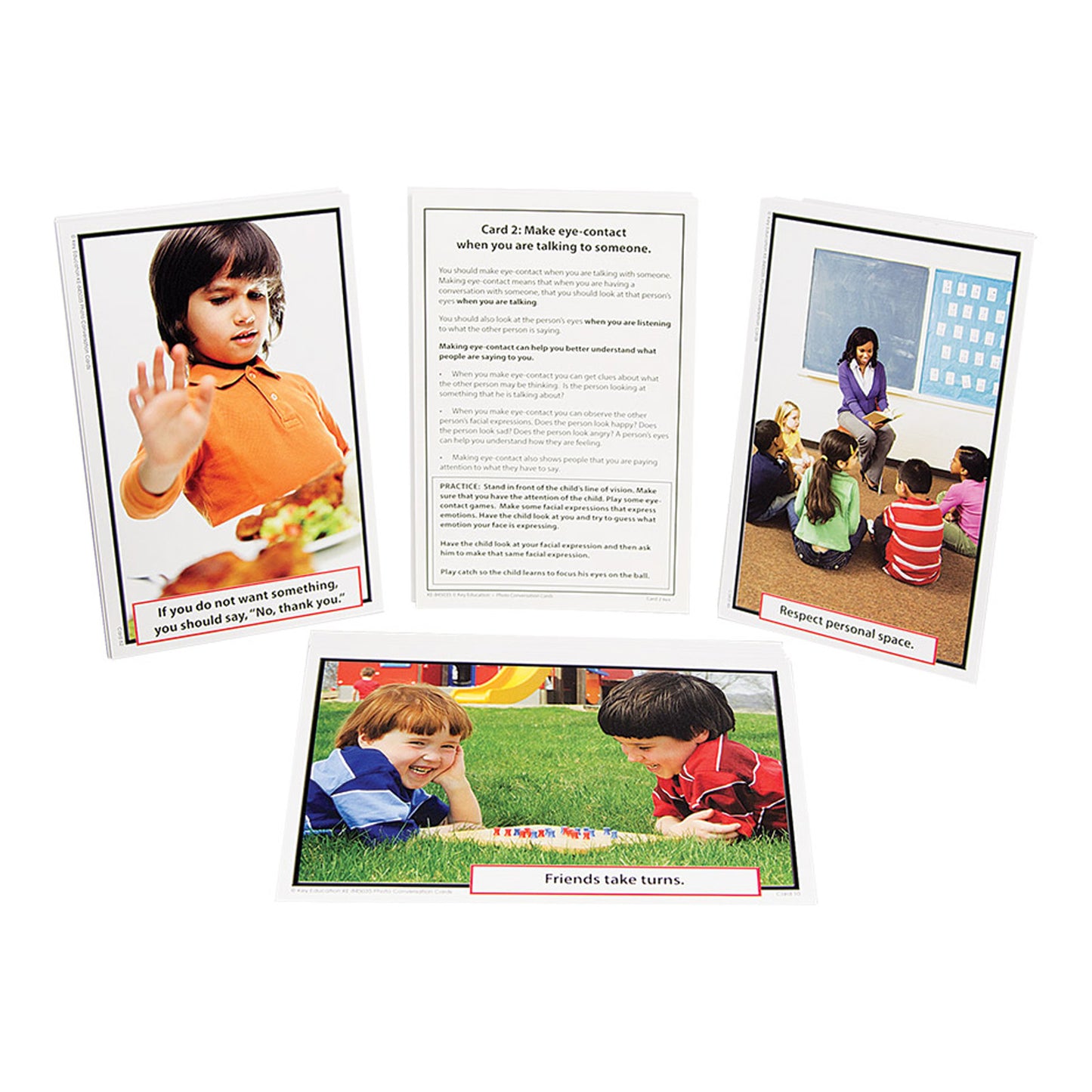 Photo Conversation Cards for Children with Autism and Asperger's