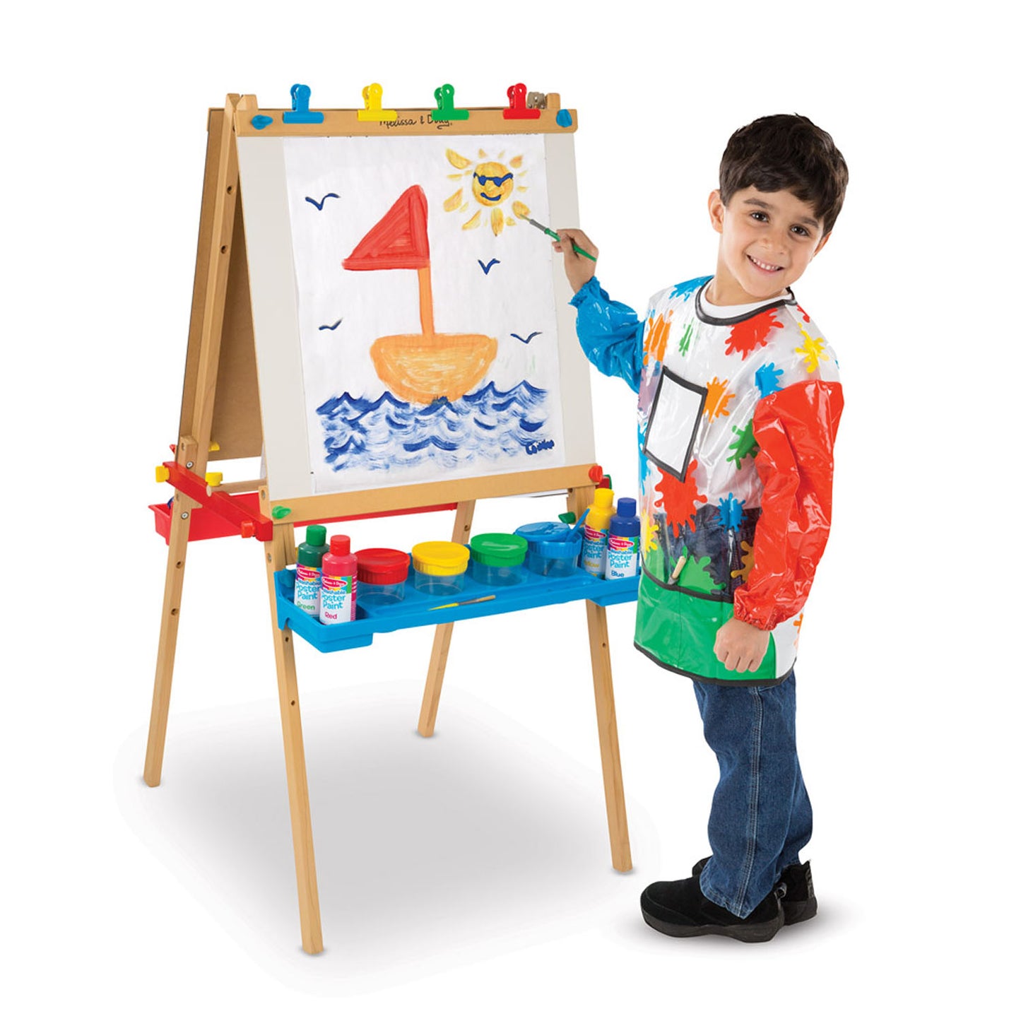 Deluxe Wooden Standing Art Easel