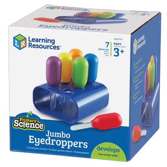 Primary Science Jumbo Eyedroppers with Stand