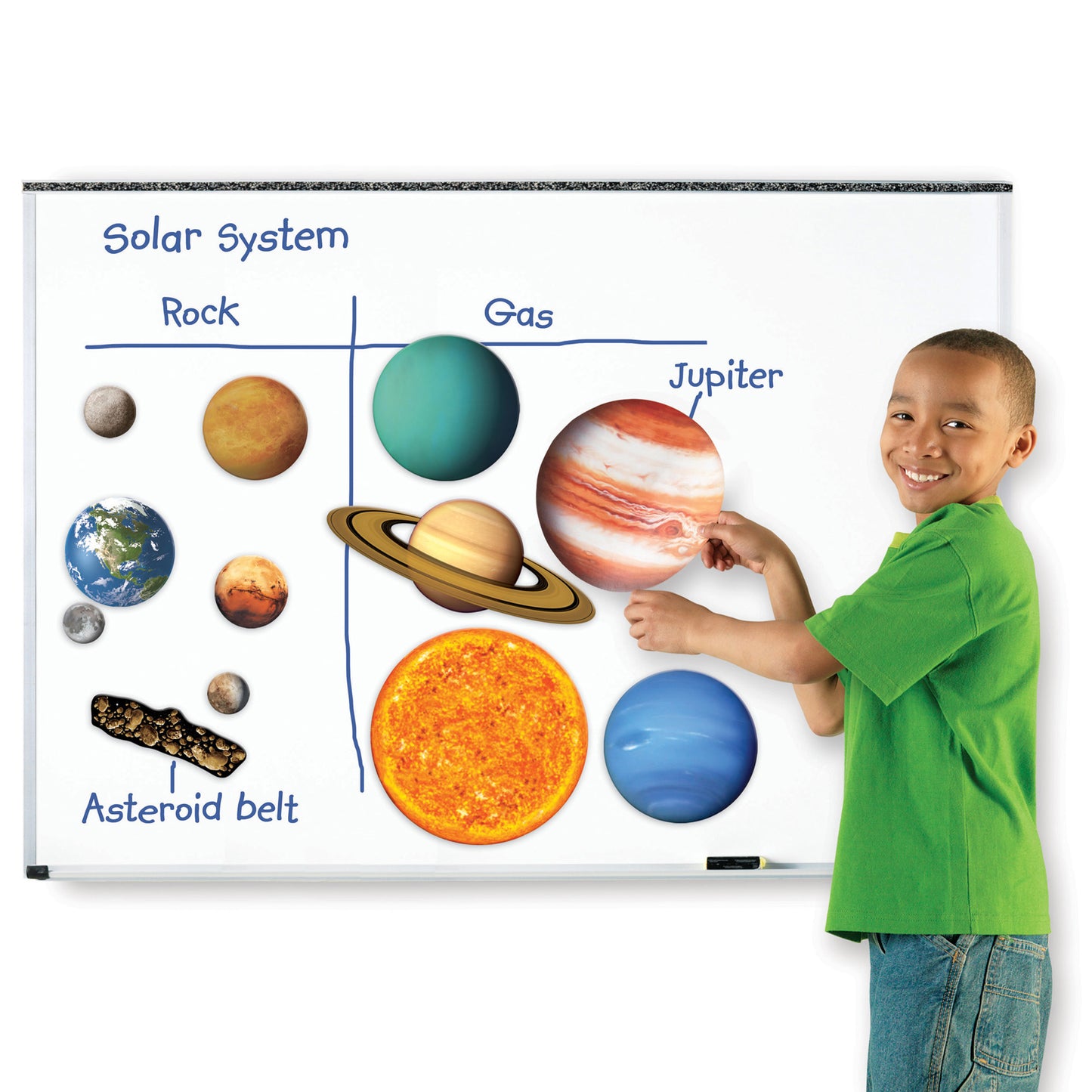 Giant Magnetic Solar System Set, Set of 12