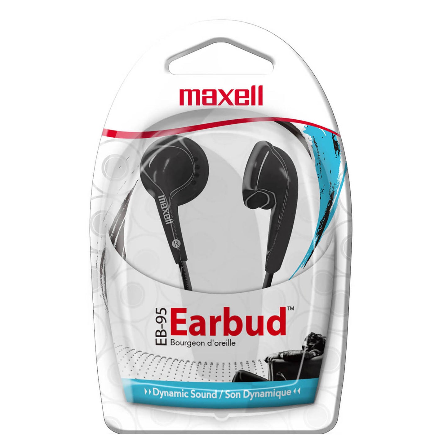 Affordable Stereo Earbuds Black Pack of 6