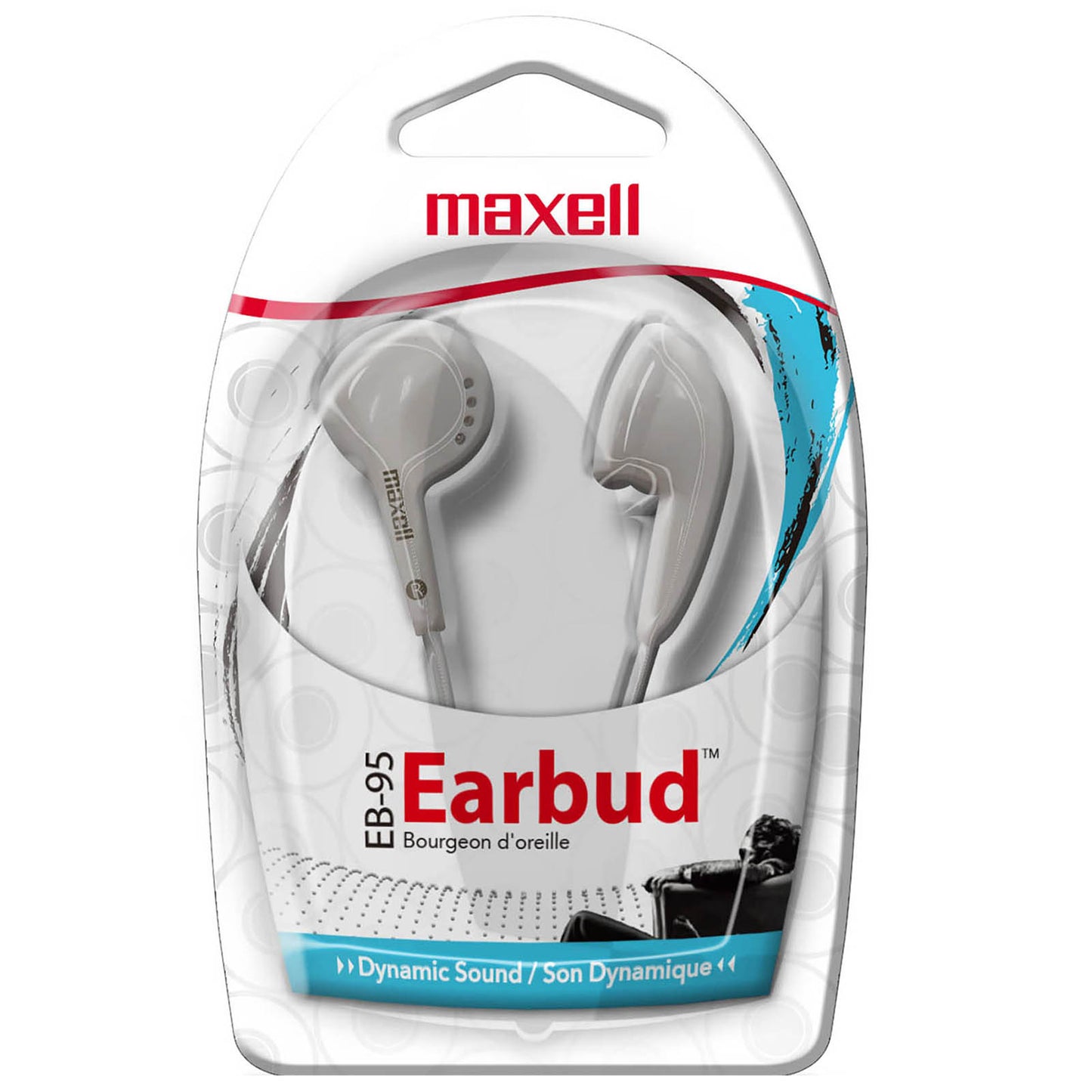 Budget Stereo Earbuds: White Pack of 6