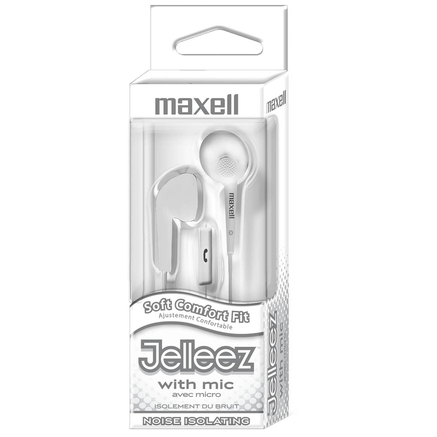 Jelleez Soft Earbuds with Mic - Pack of 2