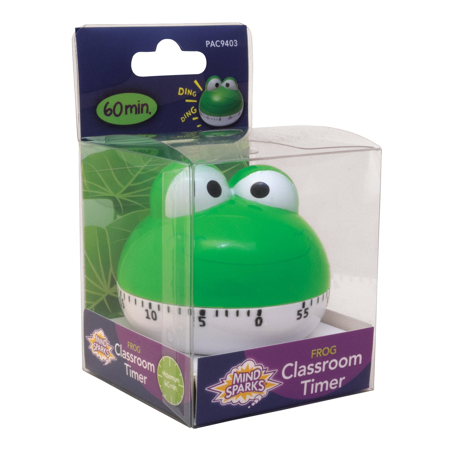 Classroom Timer Frog, Frog, Approx. 2-1/4" Height, Pack of 3