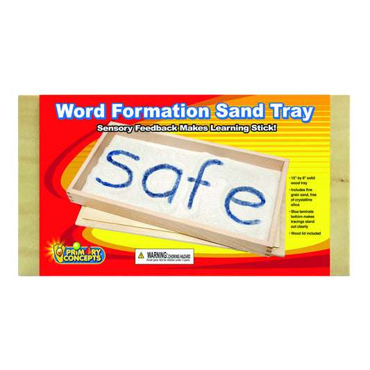 Word Formation Sand Tray, 15" x 8"