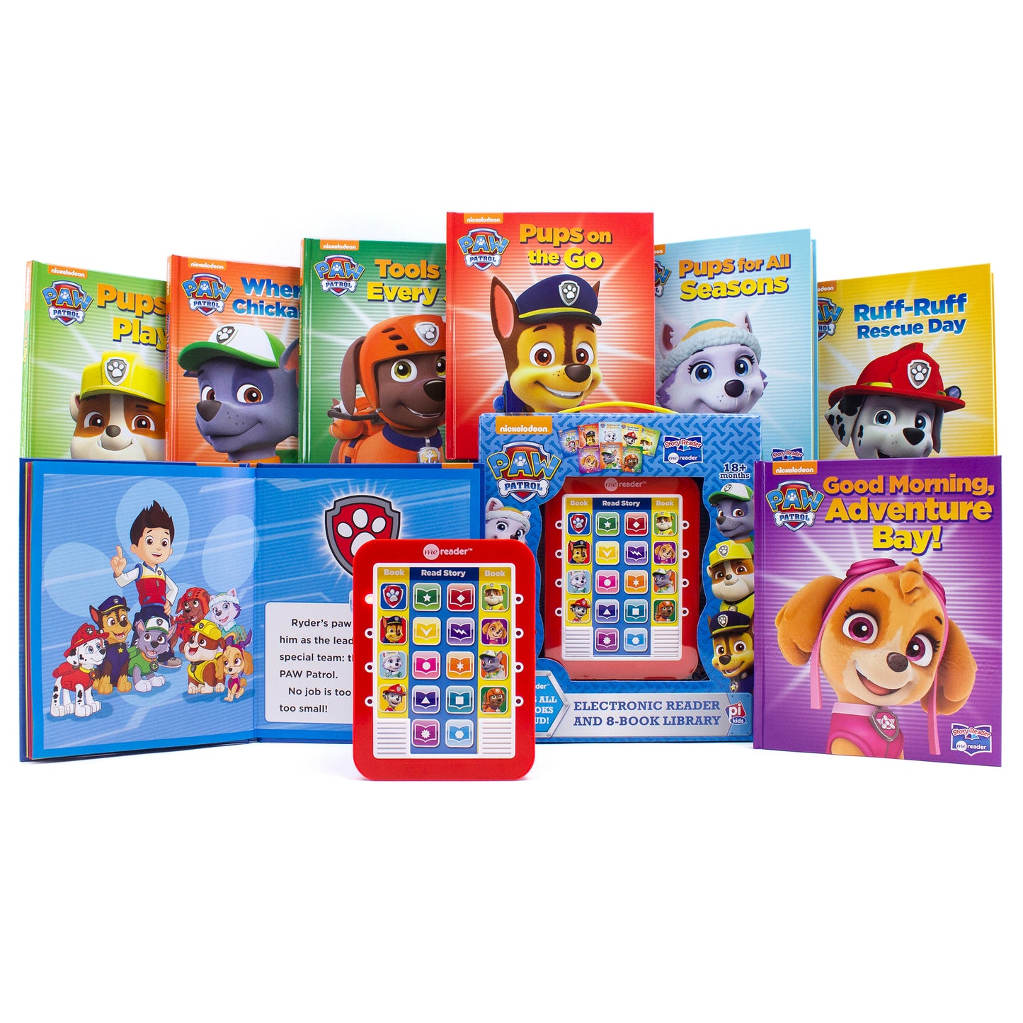 Me Reader™ Box Set, PAW Patrol, 8 Books