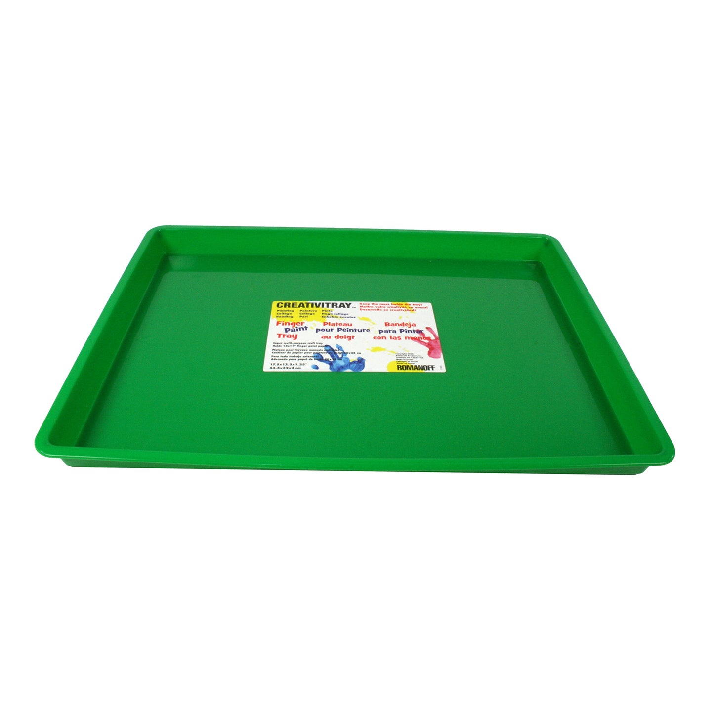 Large Creativitray®, Green, Pack of 3