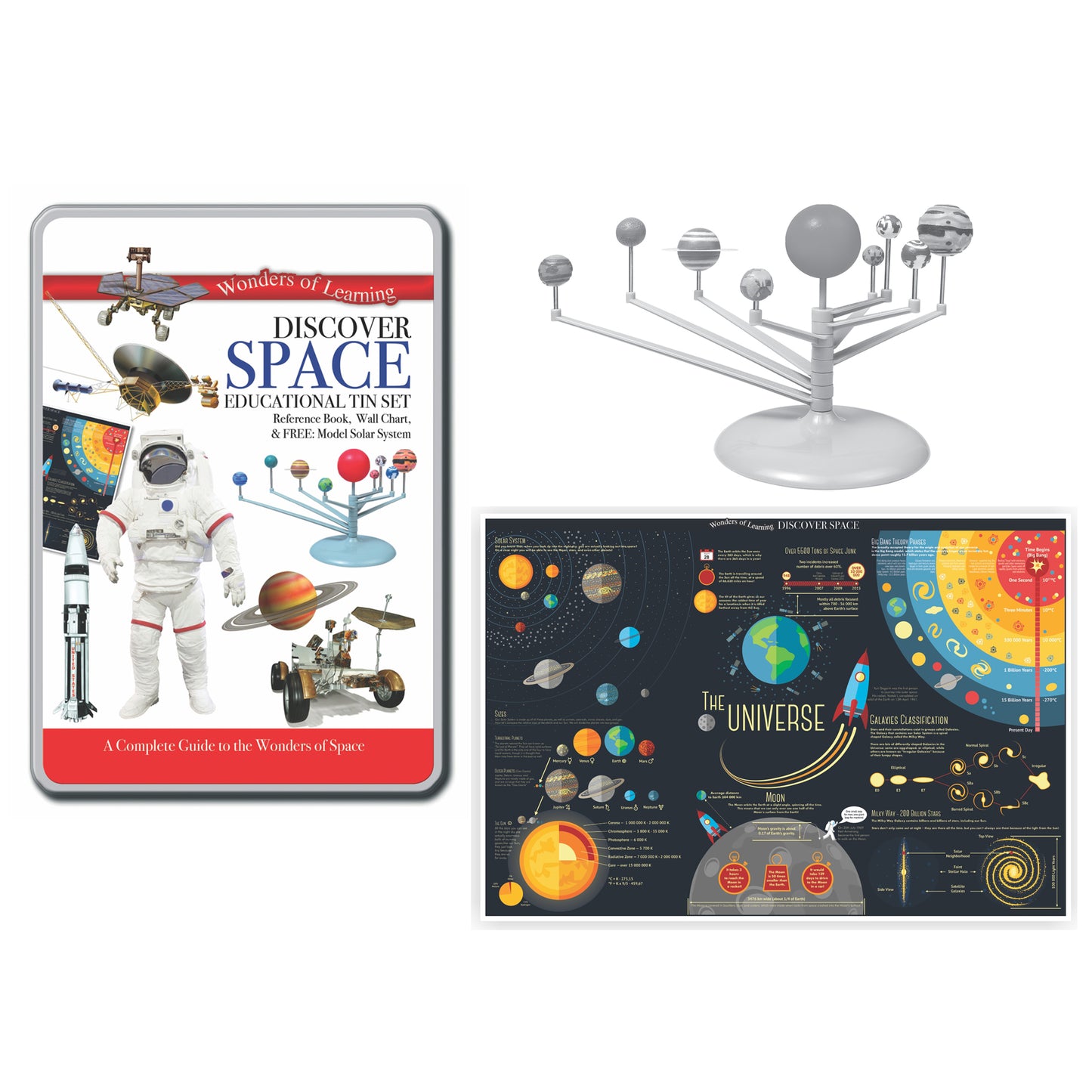 Wonders of Learning Tin Set, Discover Space