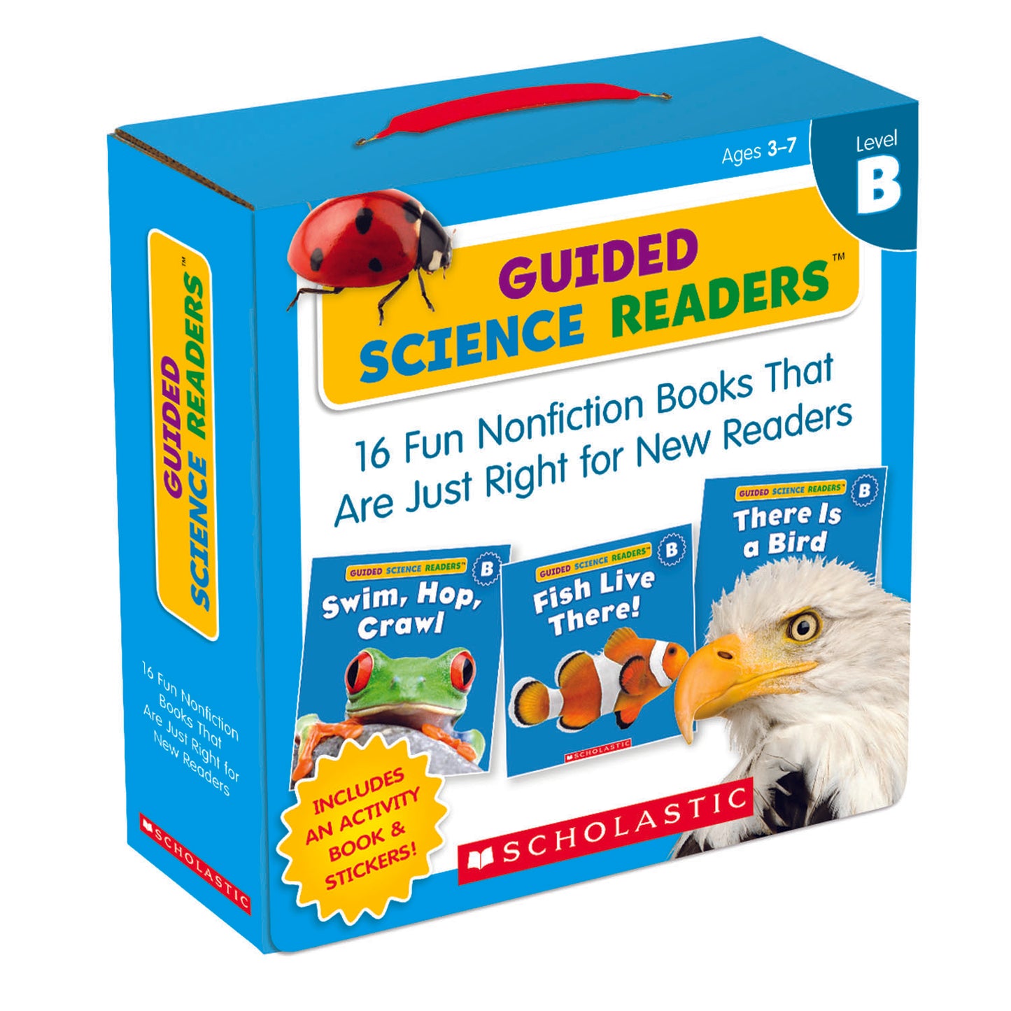 Guided Science Reader, Levels B, Parent Pack, Pack of 16 Books