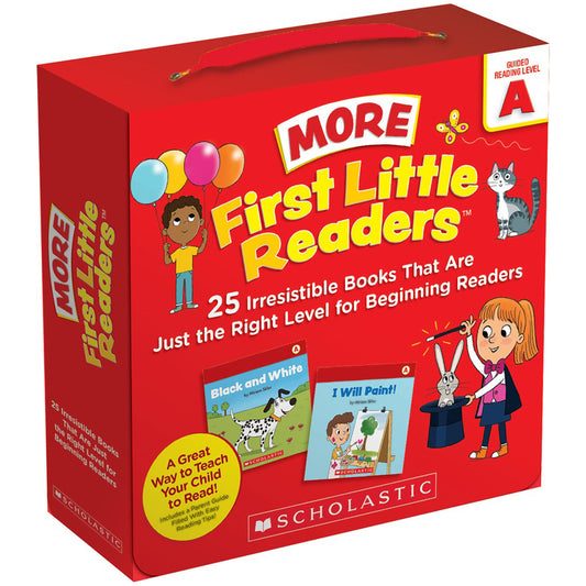 First Little Readers: More Guided Reading Level A Books (Parent Pack)