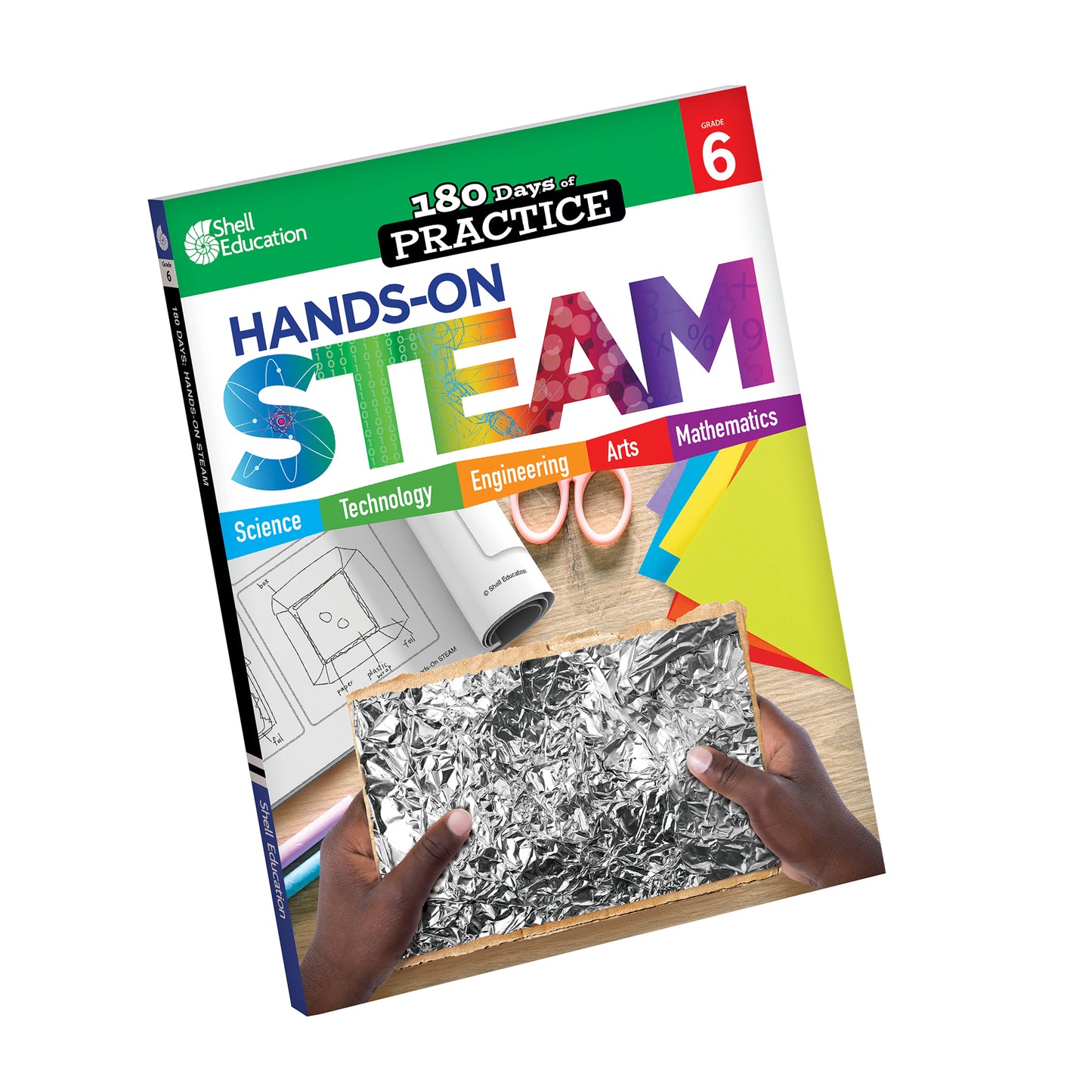 180 Days STEAM, Science, & Math Grade 6: 3-Book Set