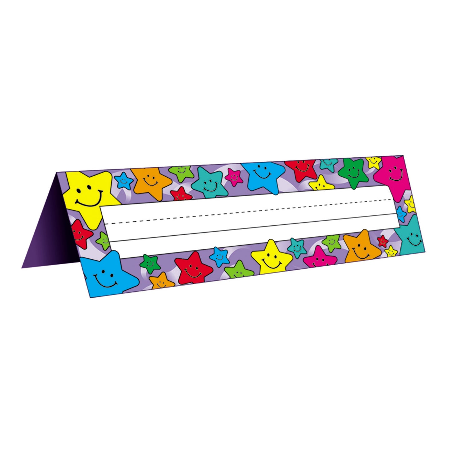 Happy Stars Tented Name Plates, 36 Per Pack, 3 Packs