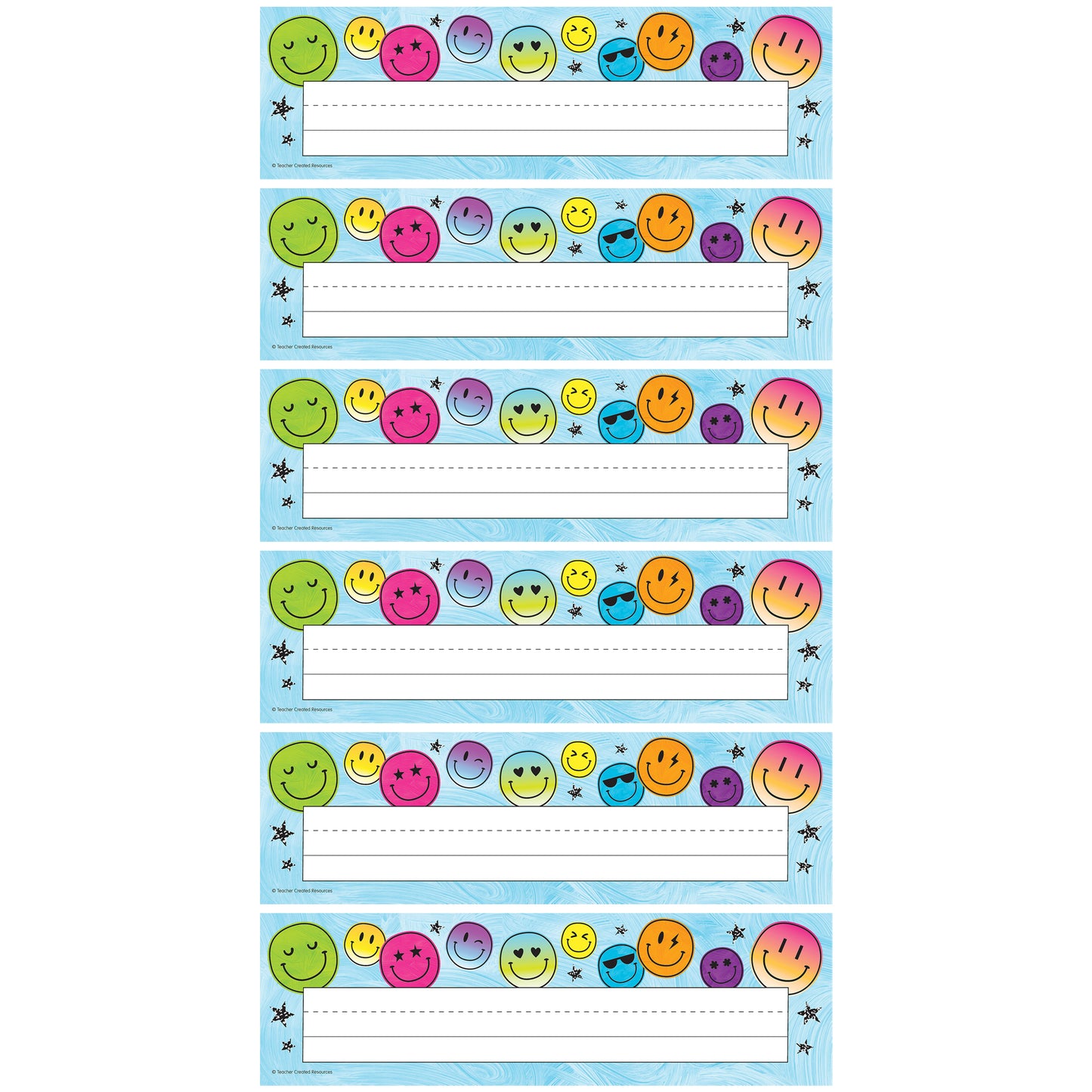 Brights 4Ever Flat Name Plates, 36 Per Pack, 6 Packs