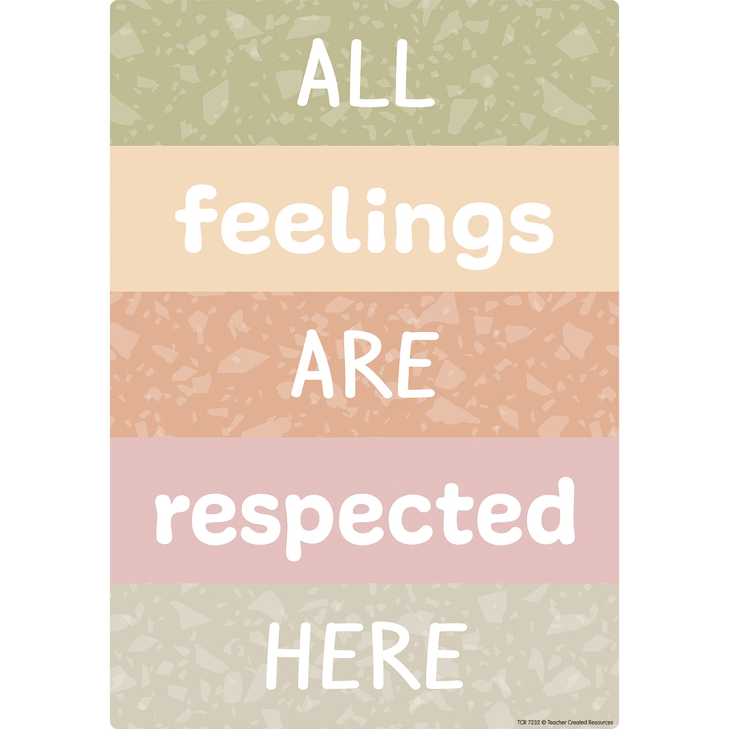 Terrazzo Tones Positive Practices Small Poster Pack, Pack of 12