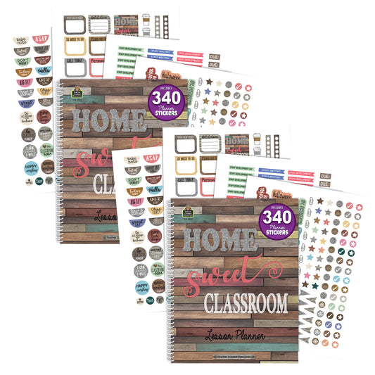 Home Sweet Classroom Lesson Planner, Pack of 2