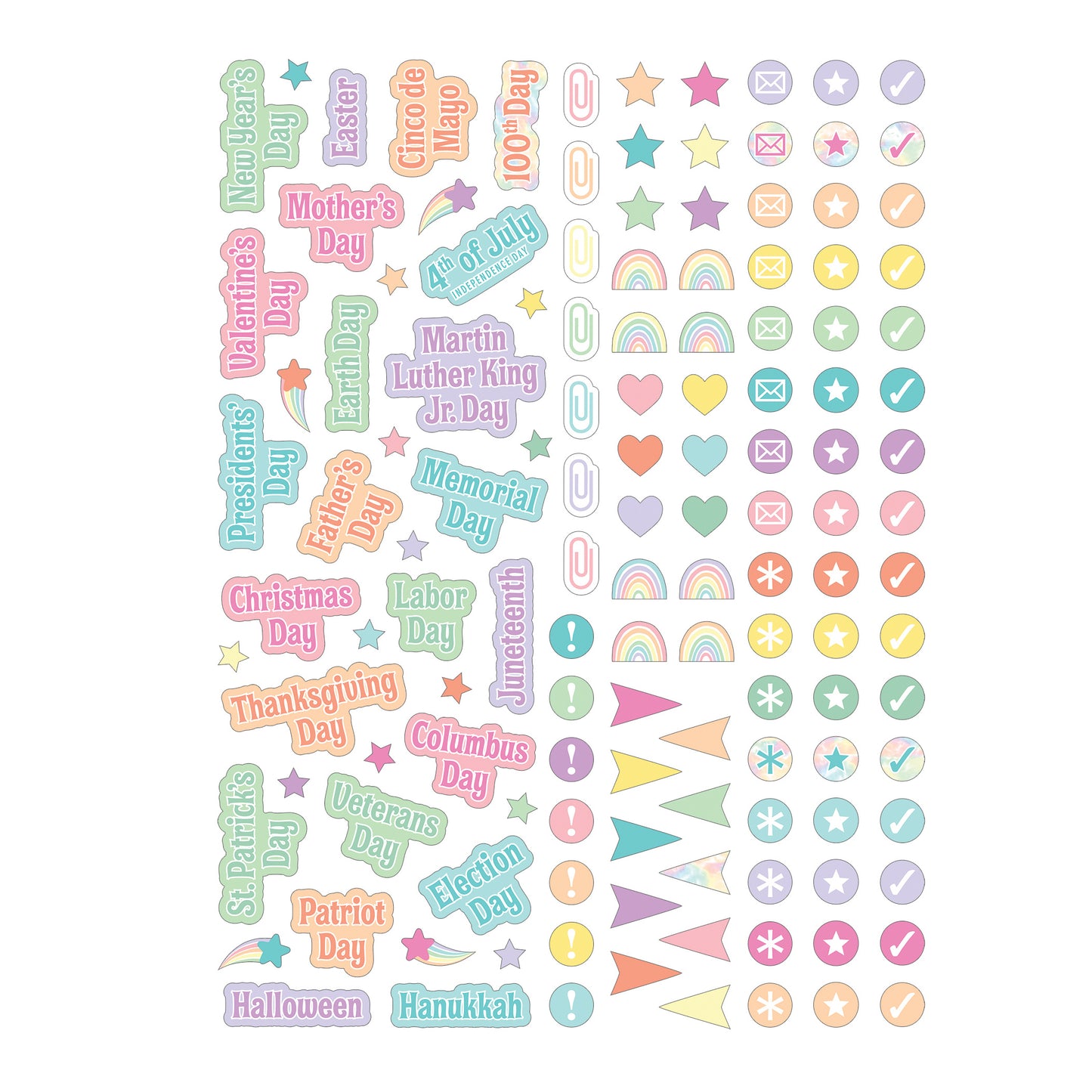 Pastel Pop Lesson Planner