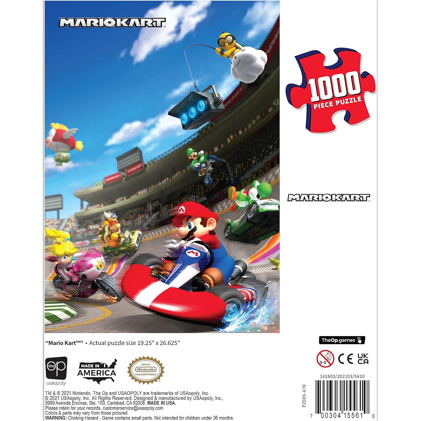 Super Mario™ "Mario Kart" 1000-Piece Puzzle