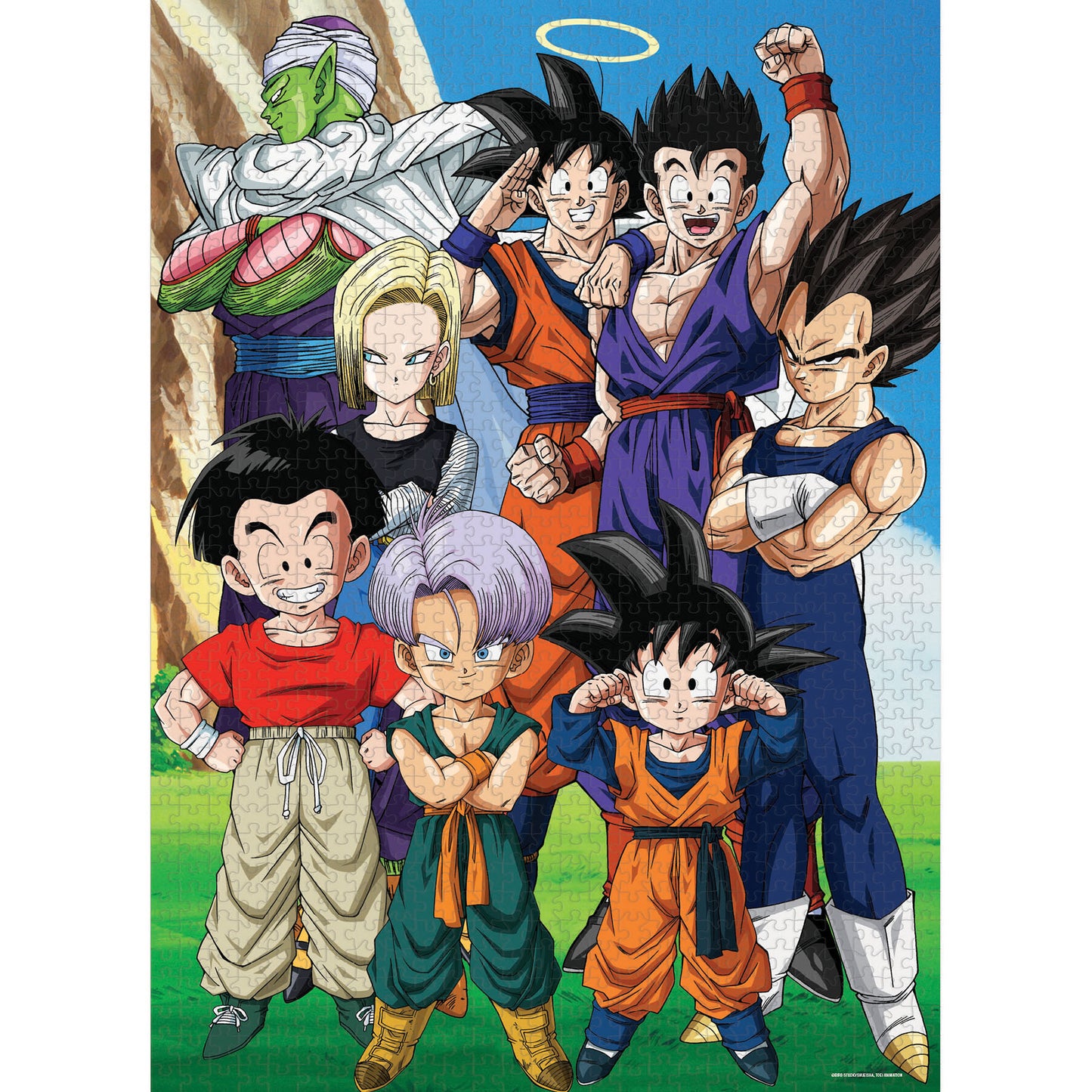 DRAGON BALL Z "Z FIGHTERS" 1000-Piece Puzzle