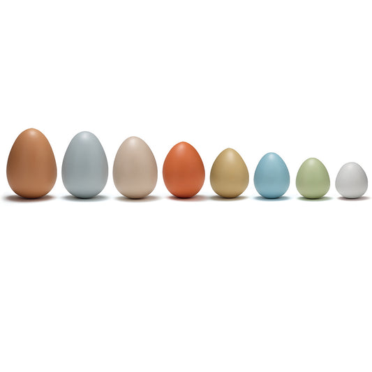 Size-Sorting Eggs, Set of 8