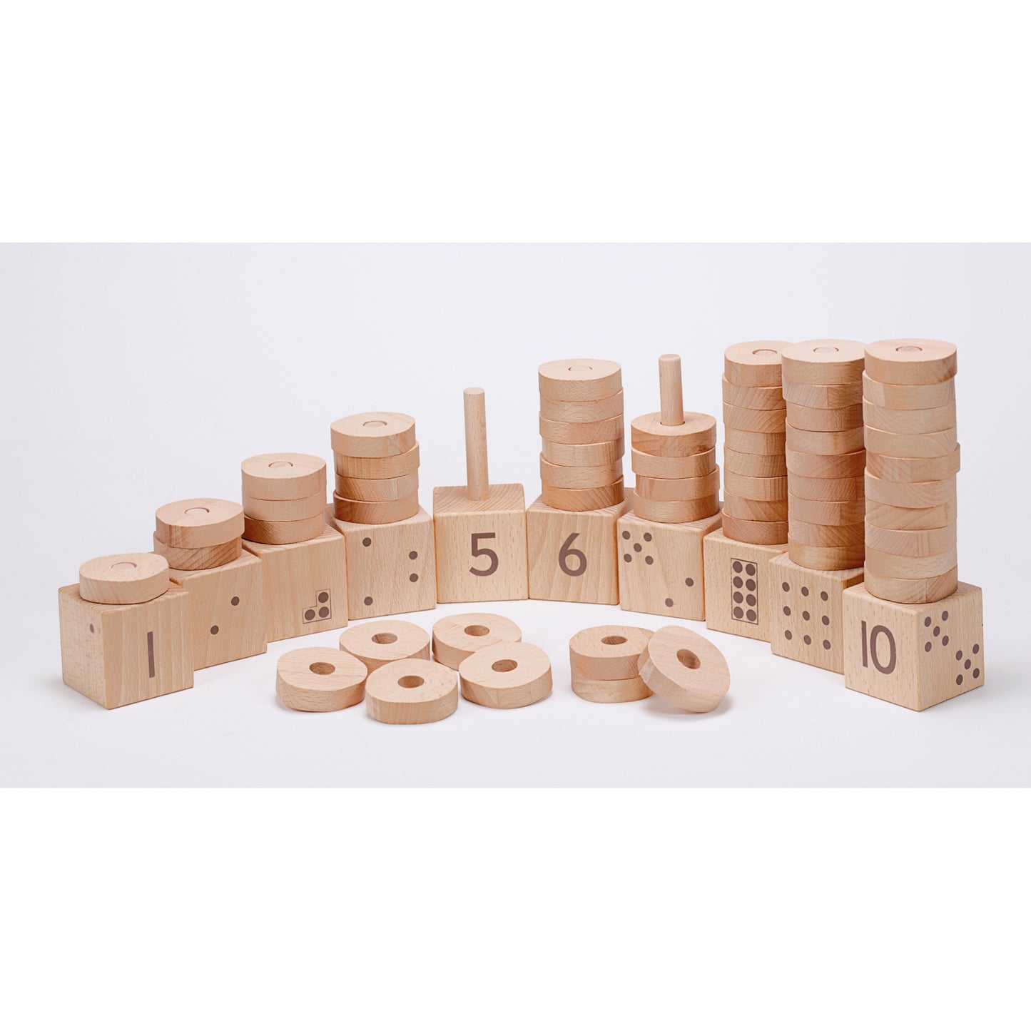 1-10 Natural Number Stacker