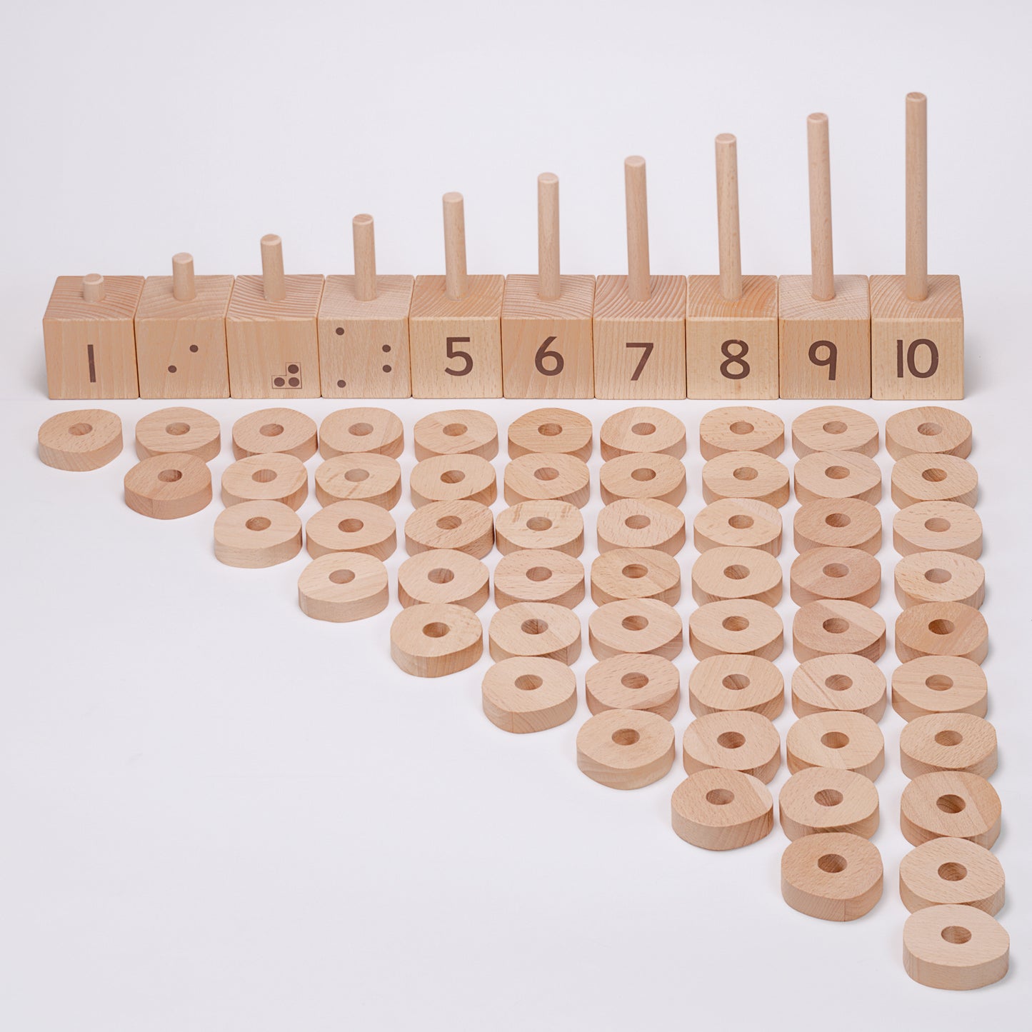 1-10 Natural Number Stacker